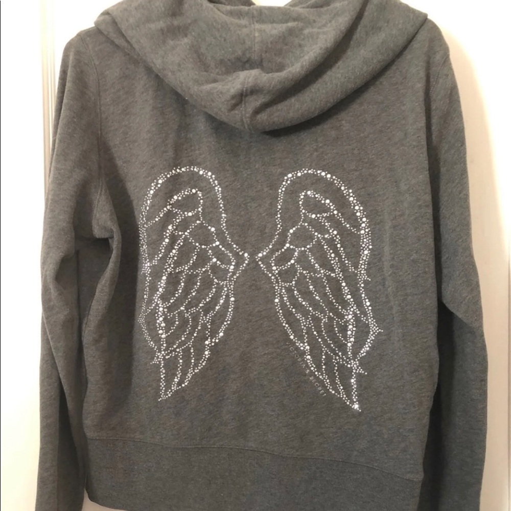 Vs bling full zip hoodie🖤